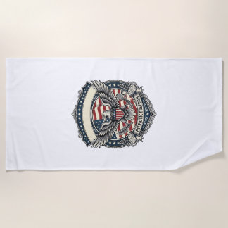 Serviette De Plage Fabricant de savon patriotique