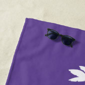 Serviette De Plage Face de plage de repos (En situation)