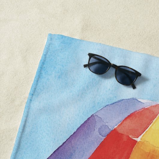 Serviette De Plage Faire un splash (En situation)