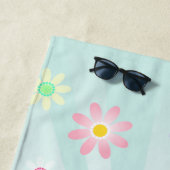 Serviette De Plage Faiseuse rétro Super personnalisée (En situation)
