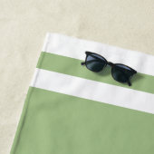 Serviette De Plage "Faisons ça" Cobra - Le Lotus Blanc (En situation)