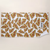 Serviette de plage faite sur commande de (Devant)