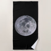 Serviette de plage faite sur commande de PLEINE (Devant)