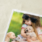 Serviette De Plage Faites votre propre collage photo et texte (En situation)