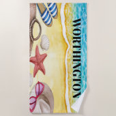 Serviette de plage familiale (Devant)