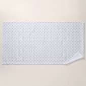 Serviette De Plage famille des potamots Design Cent Trois (Devant)