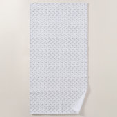 Serviette De Plage famille des potamots Design Cent Trois (Devant)