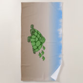 Serviette De Plage Famille Terrapin (Devant)