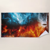 Serviette De Plage Fantasy - Choose any face you want (Devant)