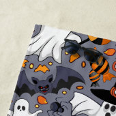 Serviette De Plage Fantômes Monstres mignons Éffrayants et Déplaisant (En situation)