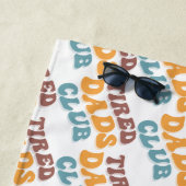 Serviette De Plage Fatigué Dads Club Funny (En situation)