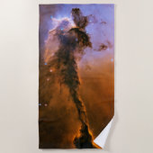Serviette De Plage Fée de l'aigle Nebula NASA Abstrait (Devant)