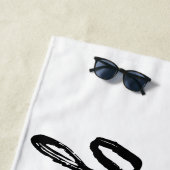 Serviette De Plage Félicitations Senior 3 Photo for Graduation (En situation)