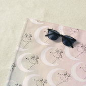 Serviette De Plage Femme (En situation)