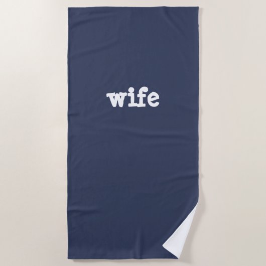 Serviette De Plage femme (Devant)