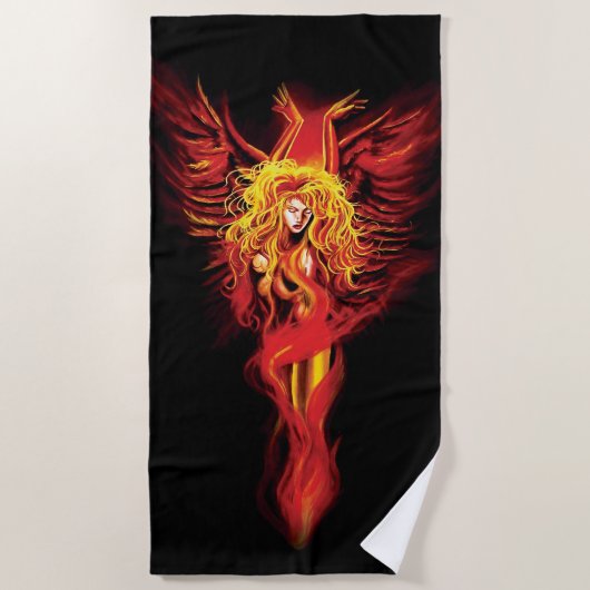 Serviette De Plage Femme Phoenix (Devant)