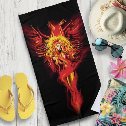 Serviette De Plage Femme Phoenix