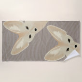 Serviette de plage Fennec Fox (Devant)
