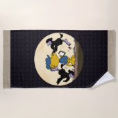 Serviette De Plage Ferald & Pesky Crows (Devant)