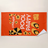 Serviette De Plage Festivaux (Devant)