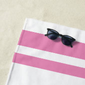 Serviette De Plage Fête de la plage Bachelorette personnalisée (En situation)