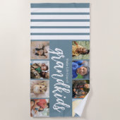 Serviette De Plage Fête des grands-parents (Devant)