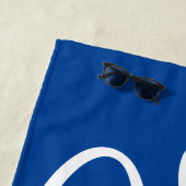 Serviette De Plage Fête des pères - Papa depuis... (En situation)