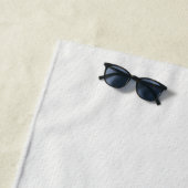Serviette De Plage Feu de lapin rose bulle gomme (En situation)