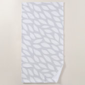 Serviette De Plage feuille d'arbre (Devant)