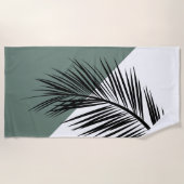 Serviette De Plage Feuille de palme (Devant)