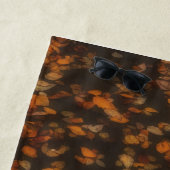 Serviette De Plage feuilles d'automne (En situation)