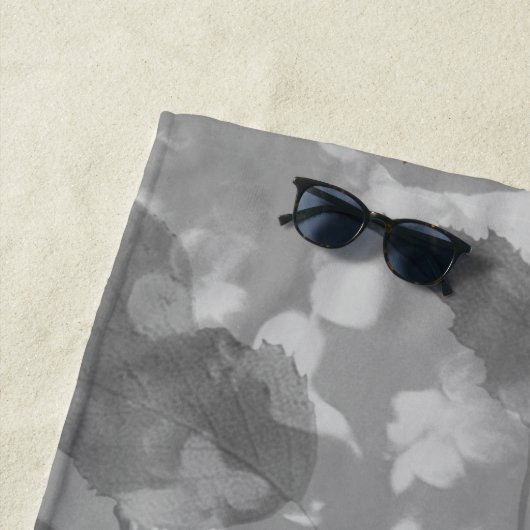 Serviette De Plage Feuilles d'automne (En situation)