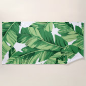 Serviette De Plage Feuilles de bananes (Devant)