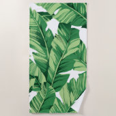 Serviette De Plage Feuilles de bananes (Devant)