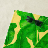 Serviette De Plage Feuilles de bananes (En situation)