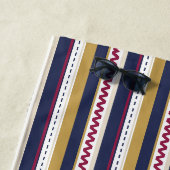 Serviette De Plage Feuilles de papier horizontales et verticales (En situation)