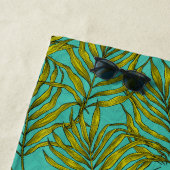 Serviette De Plage Feuilles Palm (En situation)