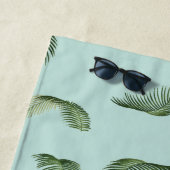 Serviette De Plage Feuilles Palm Tree (En situation)