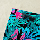 Serviette De Plage Feuilles tropicaux (En situation)