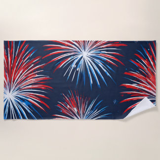 Serviette De Plage Feux