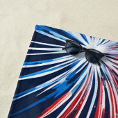 Serviette De Plage Feux (En situation)