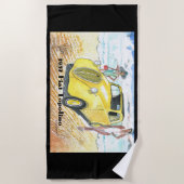 Serviette De Plage Fiat Topolino 1937 (Devant)