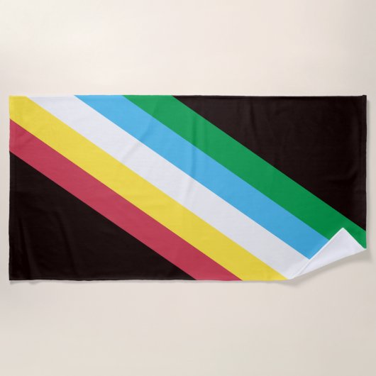 Serviette De Plage Fierté du handicap (Devant)