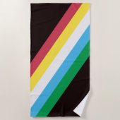Serviette De Plage Fierté du handicap (Devant)