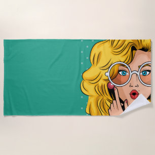 Serviette De Plage Fille #1