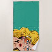 Serviette De Plage Fille #1 (Devant)