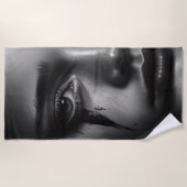 Serviette De Plage Fille aux larmes (Devant)