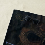 Serviette De Plage Fille d'Octogirl de singularités de Cthulhu (En situation)