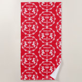 Serviette De Plage Fille Sirène Princesse (Devant)