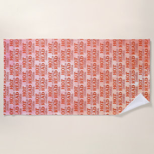 Serviette De Plage Filles Chaudes Lisent Des Livres